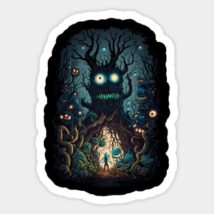 Creeps In The Forest 2 Sticker